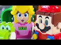 Lego Mario enters the Nintendo Switch to save Yoshi and Peach. He only has 5 lives! #legomario