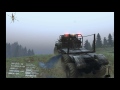 SpinTires 03 03 16 Map Rocky Entourage With KrAZ 214