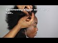 How to braid/cornrow FOR BEGINNERS!