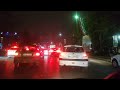 DRIVING AT NIGHT : MASHHAD CITY TOUR .SARAB SQUARE TO AHMADABAD