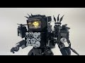 Skibidi toilet Titan TV man Lego MOC_tutorial part2