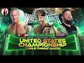 WWE WRESTLEMANIA 40 XL LOGAN PAUL VS KEVIN OWENS VS RANDY ORTON OFFICIAL MATCH CARD