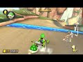 Mario Kart 8 Deluxe - Flower Cup 200cc (Luigi Gameplay)