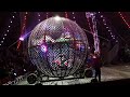 Mad motorbike skills in the hamster ball at Zyair Circus