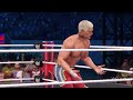 FULL MATCH - Cody Rhodes vs. Shinsuke Nakamura - WWE Royal Rumble - WWE2K23