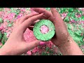 ASMR Video | Peeling off the film | Crushing soap boxes with foam | Cutting soap  | Clay cracking