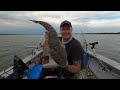 Flathead in the Shallows bonus Jewfish on a hand line