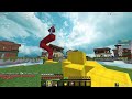 Can I WIN a game of Hypixel Bedwars without JUMPING?