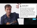 Musician Andrew Bird Answers Violin Questions From Twitter | Tech Support | WIRED