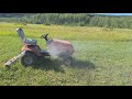 EXTREME LAWN TRACTOR JUMPING!!