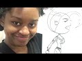 Lyric’s draws a Elisa, rocking girl!! (Speed-drawing)