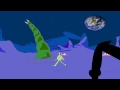 walking animation - On the moon