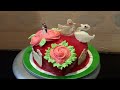 💞Valentine's Day 💞Special 🎂Cake🎂 Decoration Recipe|| Sanju Ki Healthy Rasoi||