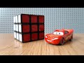 McQueen solves a Rubik's cube