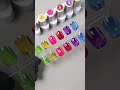 Color Swatches 6 Colors Neon Garden Ice Jelly Gel Set