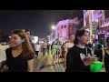 Cambodia Nightlife Phnom Penh Street 136 Walking Tour [4K Tour]