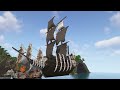 Minecraft Timelapse | The Pirate Kingdom | Minecraft Pirate Island Build Timelapse [2k/60fps]