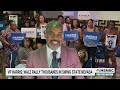 'We're moving forward with Kamala Harris on the top of the ticket,' says Rep. Steven Horsford