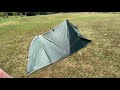 DD 3x3 tarp tent.