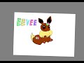 drawing Eevee