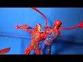 Marvel legends venom.Let there be carnage movie ...carnage Action figure Review