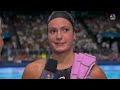 Summer McIntosh COMMANDS the 400m IM for first career Olympic gold medal | Paris Olympics
