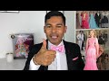 BLUSH FRINGED GOWN Barbie Doll - 2017 BFC Exclusive Platinum Label - Barbie Collector - Review