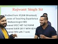 Rajwant sir interview (How Rj sir join pw) 😯😯