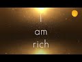 1 Hour Powerful Money Affirmations | 'I AM RICH' | Attract Money, Wealth & Happiness | Manifest