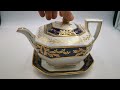 Antique Spode Felspar 2721 Regency China Teapot (repaired)