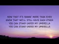 Rihanna - Umbrella (Lyrics) ft. JAY-Z