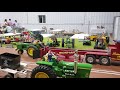 1/16 Pulling Tractor Display by Chucky Steffens and Jeremy Richards.