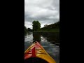 Kayaking under the A38