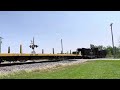 Trains of Thomasboro, Illinois 5/18/2023