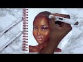 CHEAP VS EXPENSIVE ART SUPPLIES | Drawing Realism with Colored Pencils