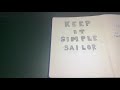 Keep It Simple Sailor: Fire making
