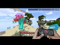 Skywars [SOLO] + Handcam | Controller Gameplay (Minecraft Bedrock Edition) | by Sunbun123