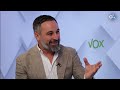 Entrevista completa a Santiago Abascal, presidente de Vox
