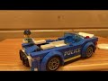LEGO MAN BUILDS A POLICE CAR