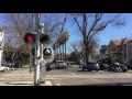 Union Pacific 8899 Grain Train Slow Southbound With SP Paint, N Street Crossing, Sacramento CA