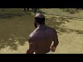 EA SPORTS™ UFC® 4 Kimbo backyard