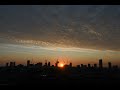 Gorgeous sunrise timelapse 4k