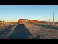 RARE!! BNSF Fakebonnet! BNSF 3882 Leads a Crude Oil Train at Eltopia,WA