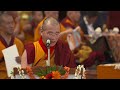 His holiness the Dalai Lama visit Namdroling monastery