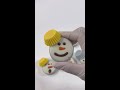 ⛄️초간단 눈사람 만들기 귀엽지💙#shorts #snowman #눈사람 #크리스마스 #크리스마스베이킹 #chocolate