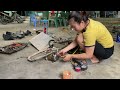 Maintaining The Entire Air Conditioning System Of KIA 1.4 Ton Trucks - Girl Mechanical / Hiếu