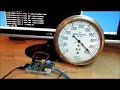 Gauge Stepper motor driver in old air pressure gauge