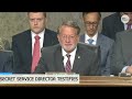 Watch live: Acting Secret Service director testifies before Senate