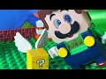 Lego Bowser enters the Nintendo Switch to stop Mario from saving Yoshi! Peach and Toadette help!