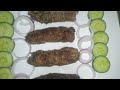 Learn How To Make These Kabab From Effat Delicious Food||Restaurant Style Seekh Kabab